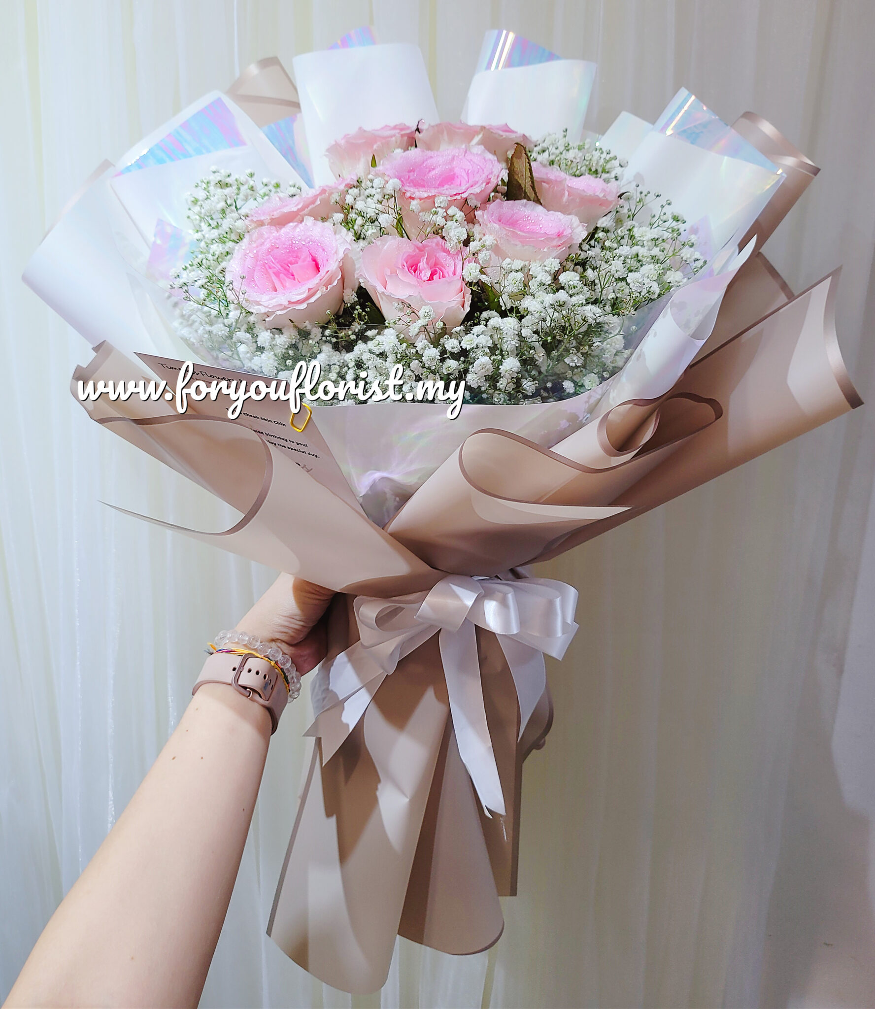 Valentine - 8Pink Rose