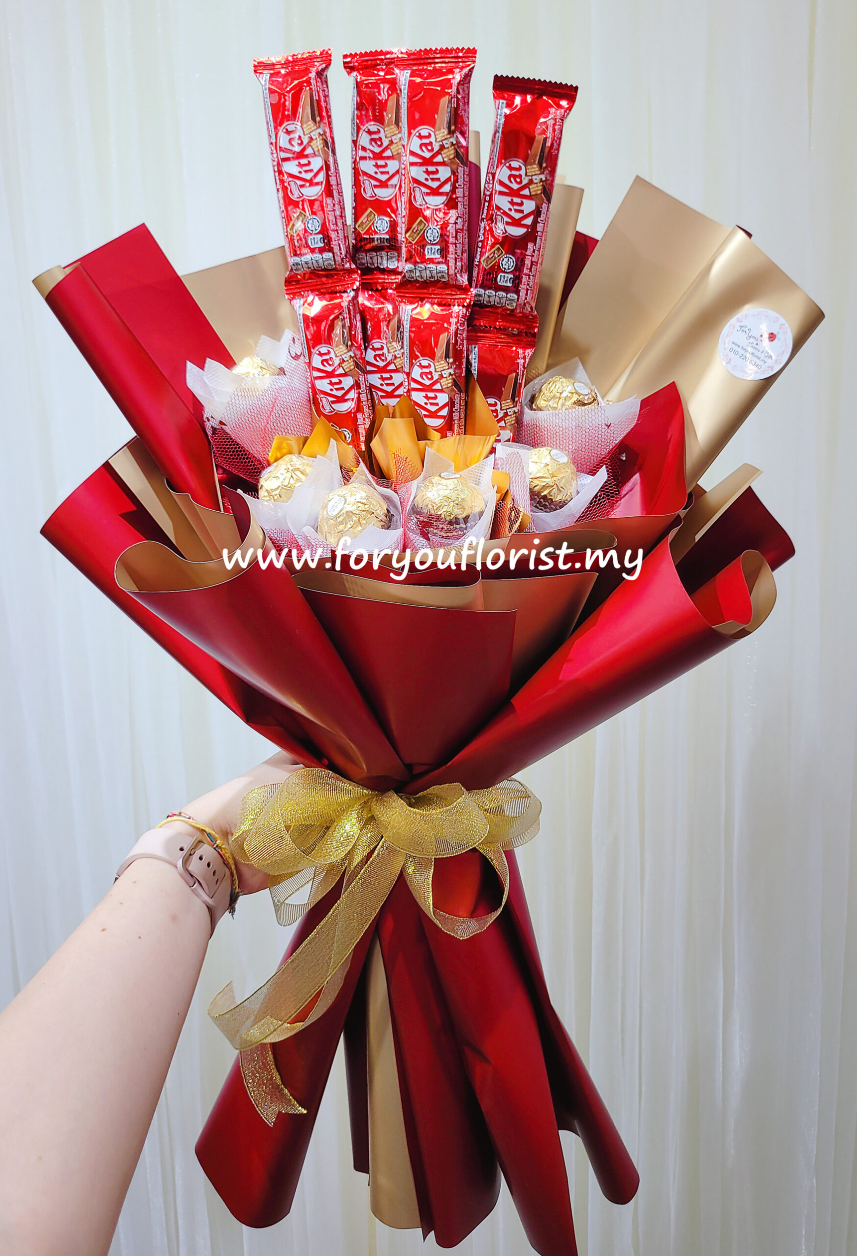 Mix Chocolate Bouquet 5 (Penang Delivery only)