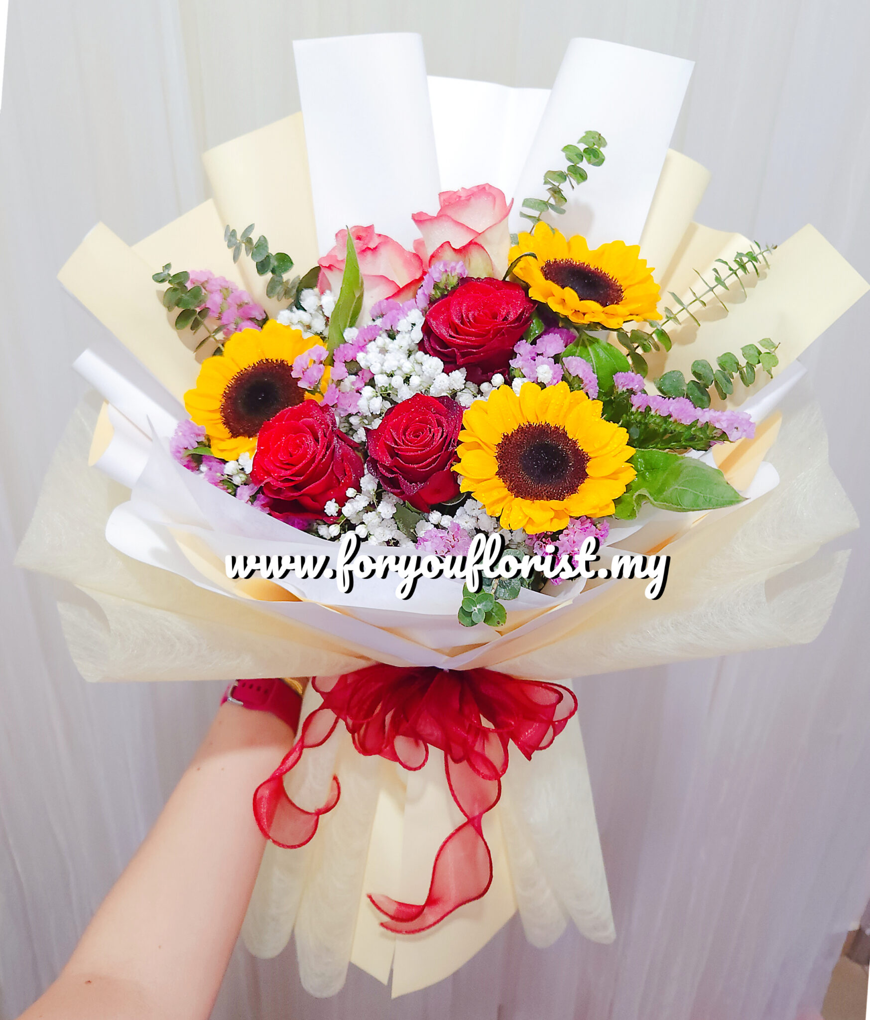 Bouquet 216 - Sunflower Rose