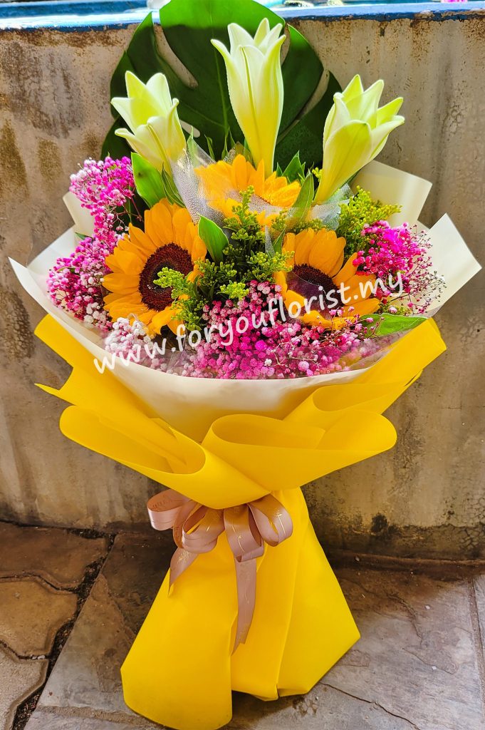 Bouquet 010 - Sunflower Lily
