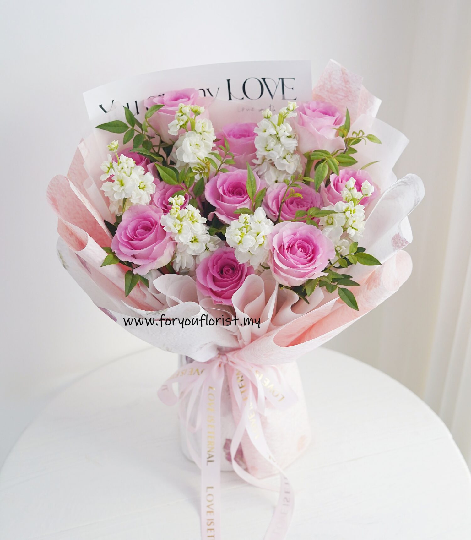 Bouquet 078 - Rose Pink