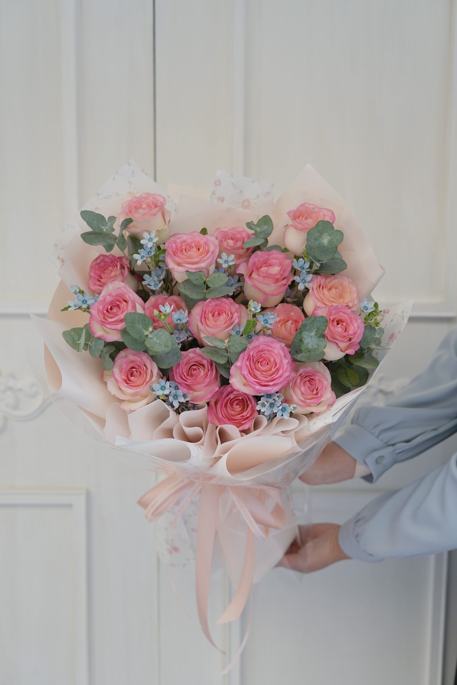 Bouquet 081 - Pink Rose - Image 2