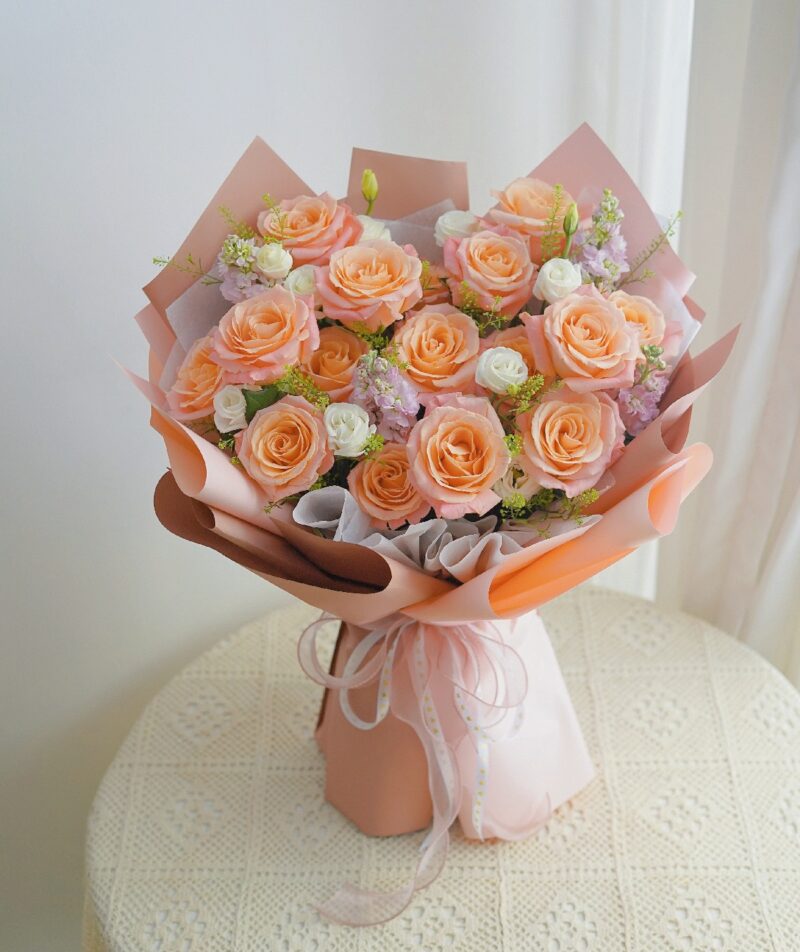 Bouquet 157 - Champagne Rose