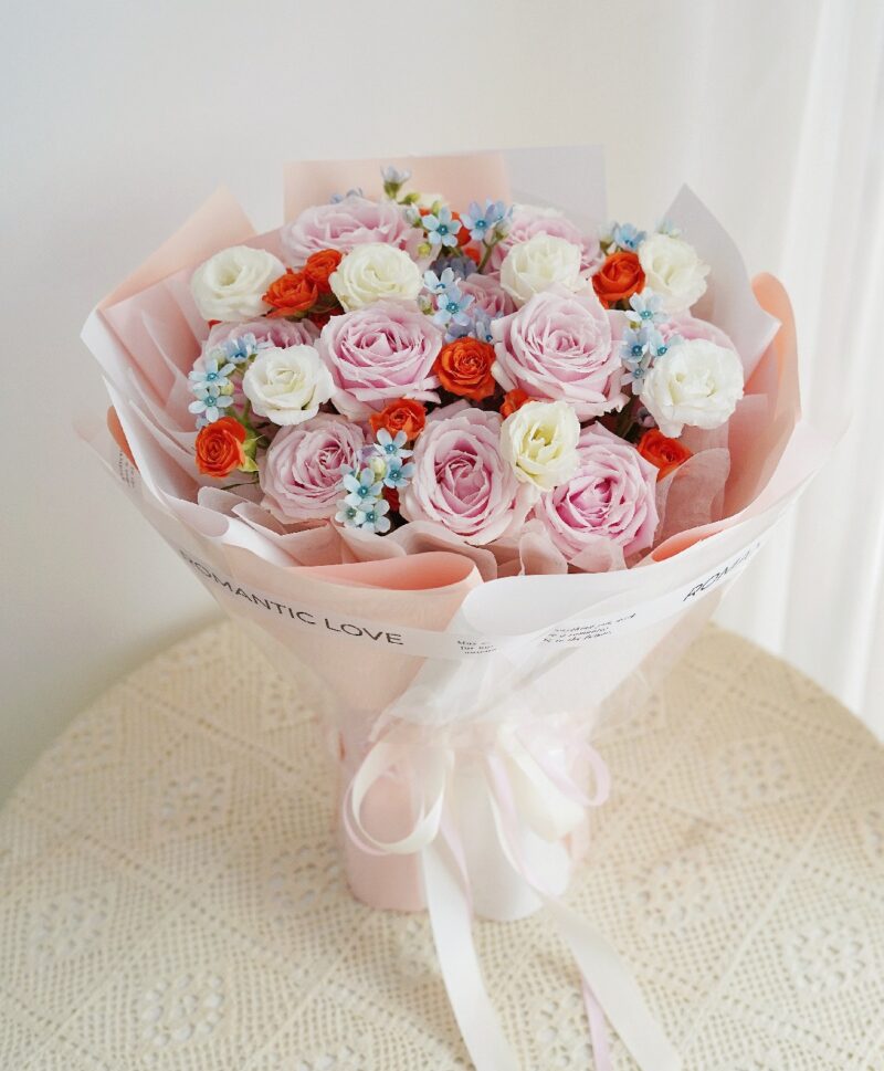 Bouquet 081 - Pink Rose