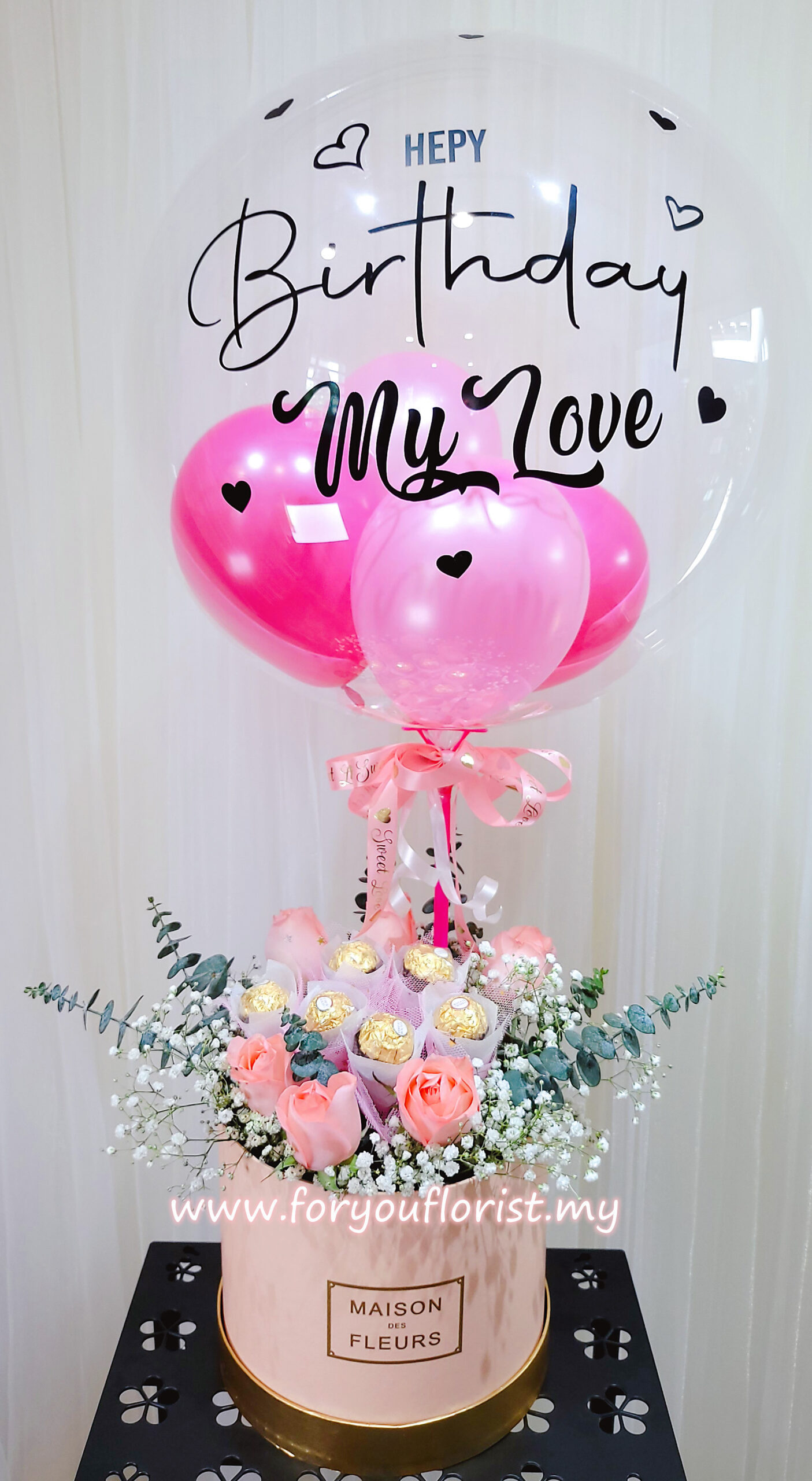 Chocolate Box 16 - Foryou Flowers, Penang Florist