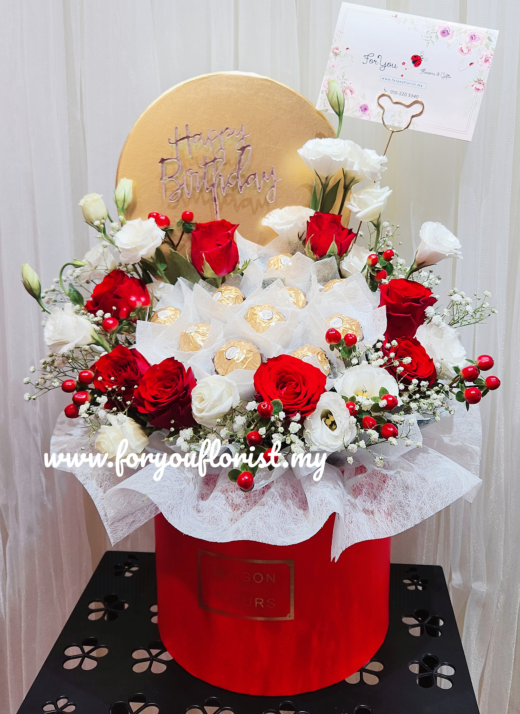 Chocolate Bouquet 4 - Foryou Flowers, Penang Florist