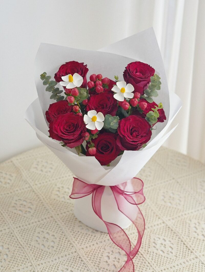 Bouquet 084 - Red Rose