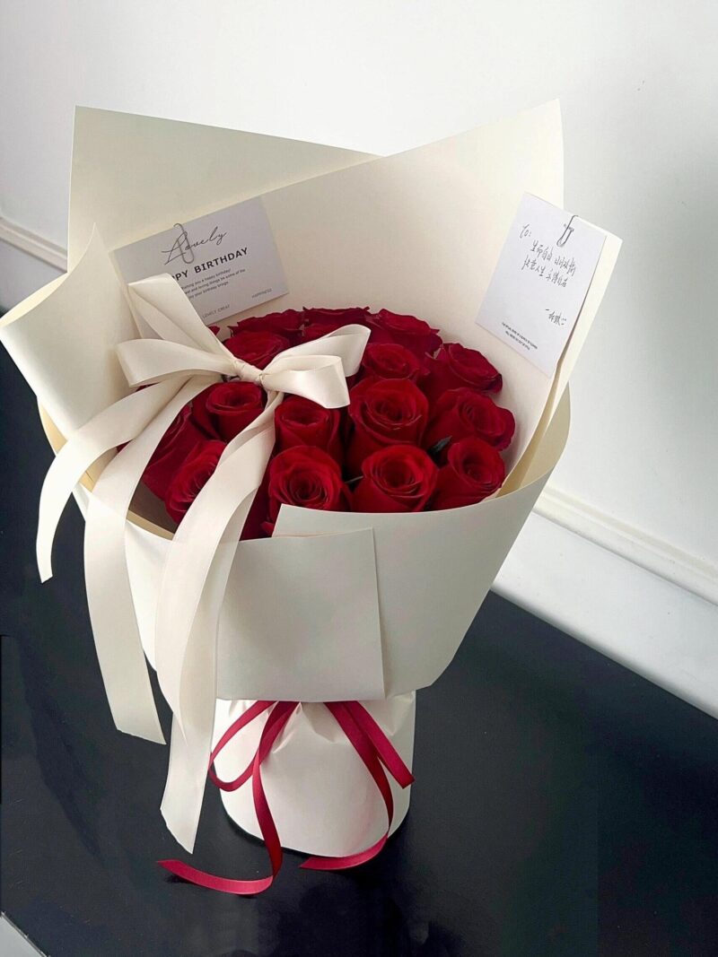 Bouquet 090 - Red Rose