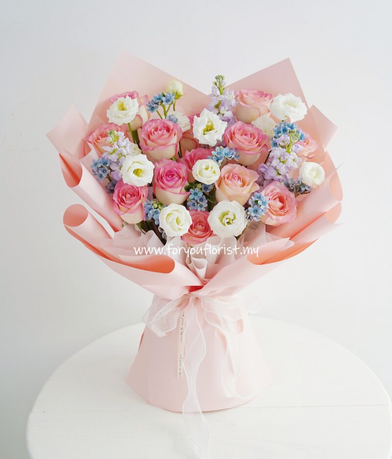 Bouquet 160 - Pink Rose